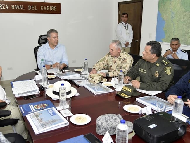 Capturan a jefes de narcotráfico y de criminalidad del Clan del Golfo. Foto: Presidencia