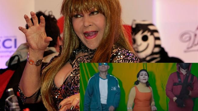 La Tigresa del Oriente, cantante peruana. Foto: Colprensa / La Tigresa del Oriente estrena El Baile del Calamar