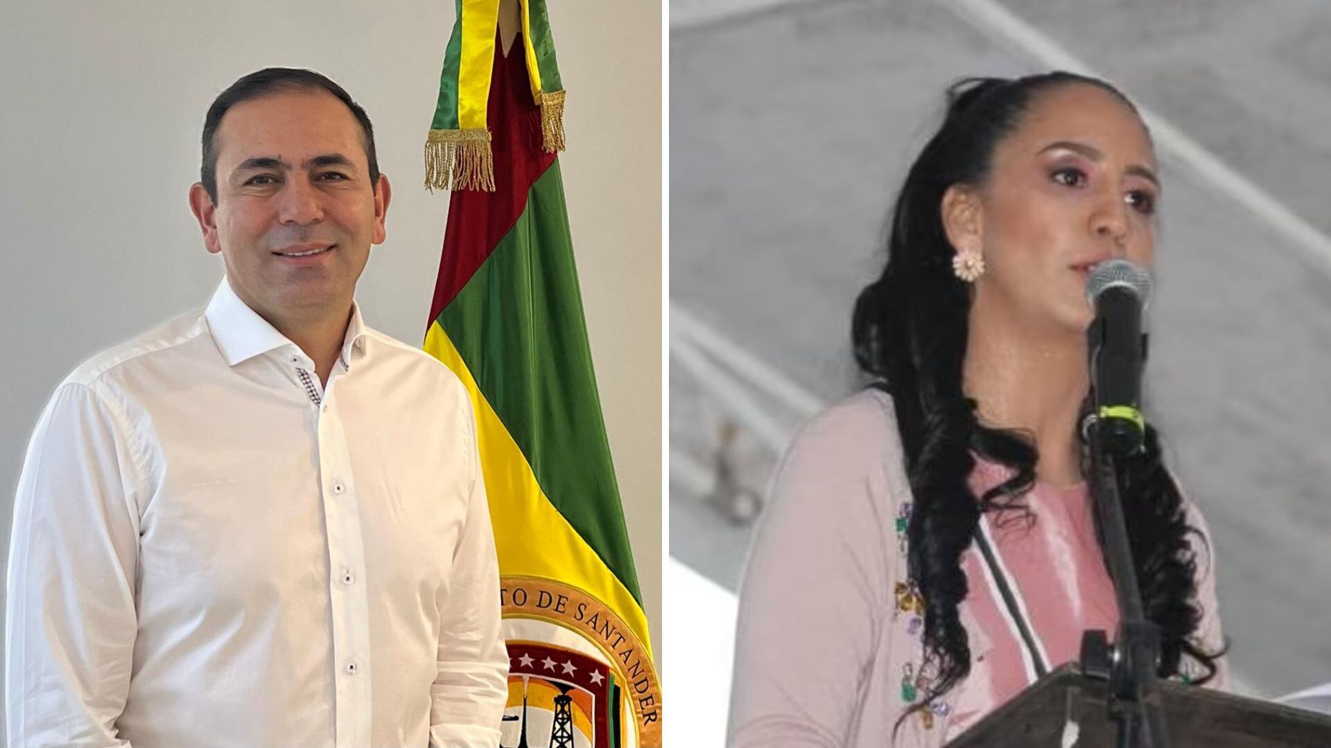 El reclamo de la alcaldesa de California a candidato a la Gobernación de Santander.