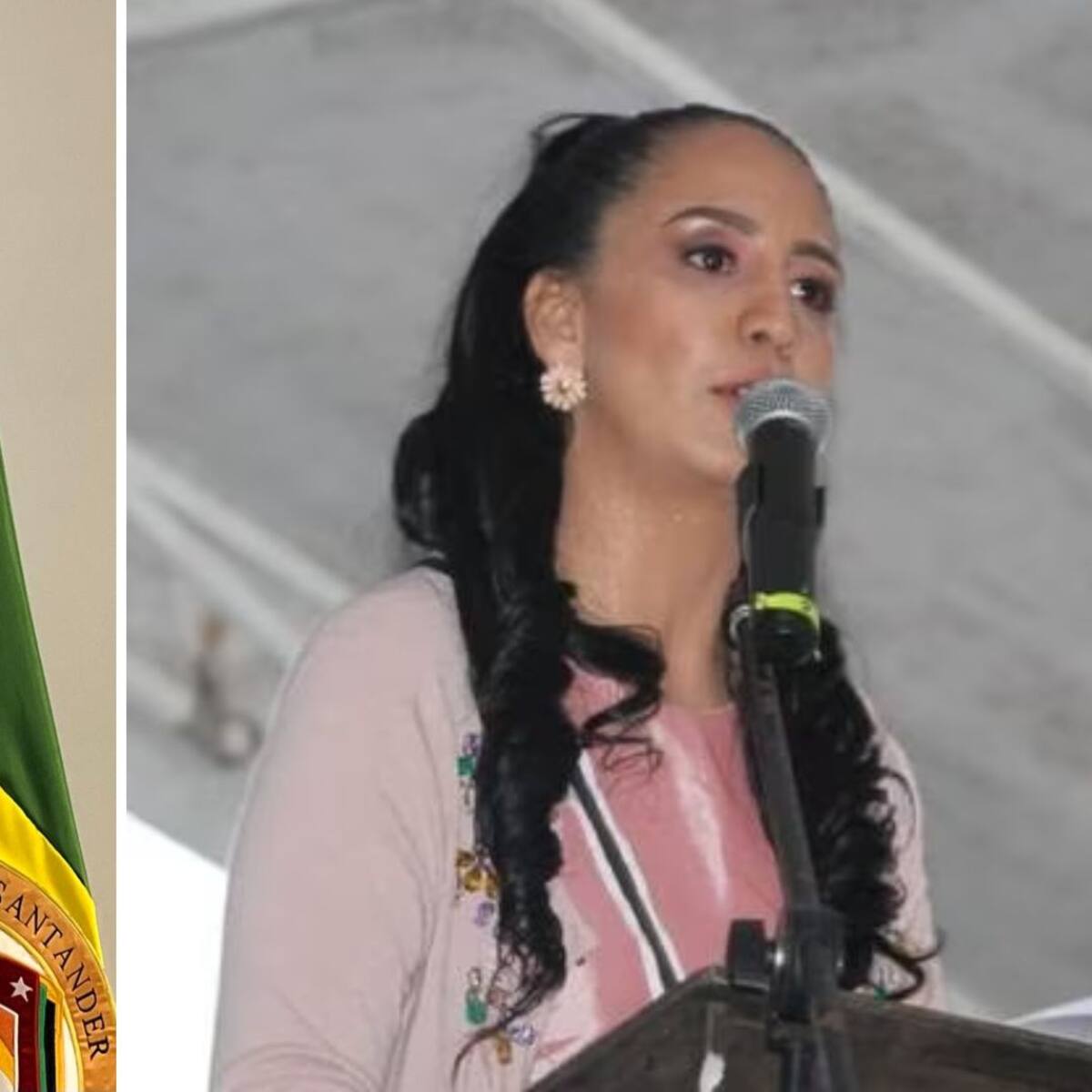 El reclamo de la alcaldesa de California a candidato a la Gobernación de Santander