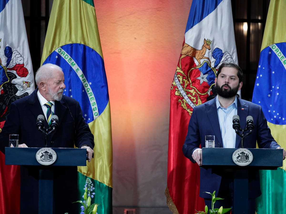 Lula y Boric coincidieron en acelerar obras de corredor vial entre Atlántico y Pacífico