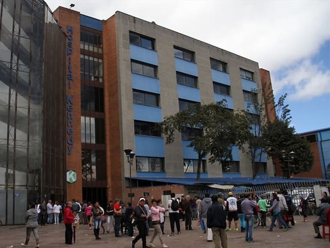 El Hospital de Kennedy tiene una sobreocupación del 128%. Foto: Colprensa