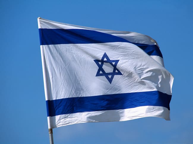 Bandera de Israel. Foto: Getty Images.