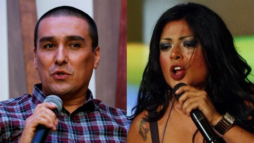 Caricaturista Matador y cantante Marbelle. Foto: COLPRENSA – MAURICIO ALVARADO