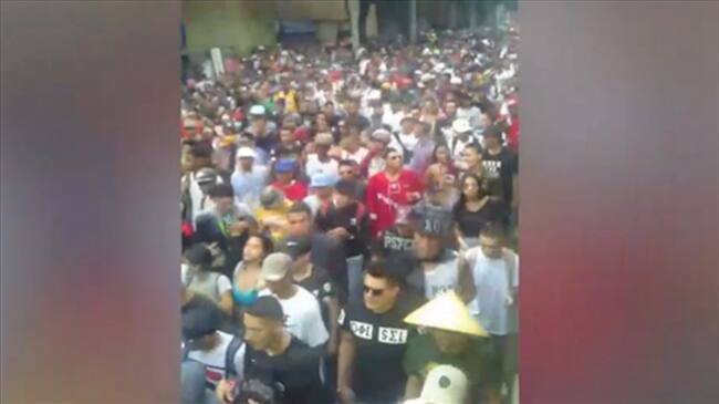 Marihuanatón en Medellín. Foto: La WCon Vicky Dávila