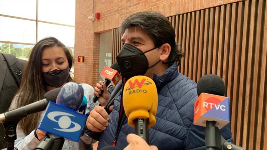 El vocero de Fecode, Nelson Alarcón, aseguró que los desbloqueos de las vías “no dependen del Comité Nacional de Paro”. Foto: Proporcionada por Kamila Correa