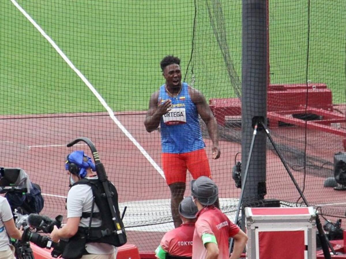 El colombiano Mauricio Ortega pasa a la final de disco en Tokio 2020