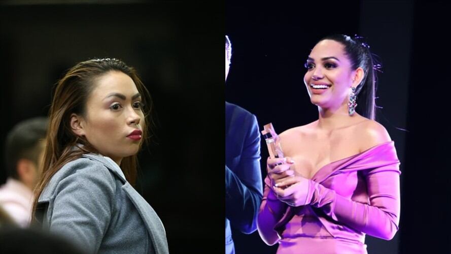 Andrea Valdiri y Epa Colombia han consolidado una gran amistad y no han dudado en demostrarlo en sus redes sociales. Foto: Getty Images/Colprensa