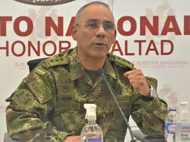 Comandante del Ejército Nacional, general Eduardo Enrique Zapateiro Altamiranda. Foto: Ejército