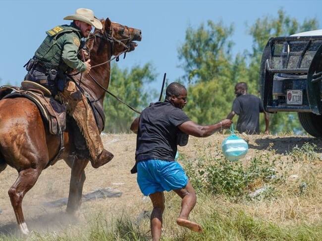 Agentes no usaron látigos para agredir a haitianos: Jefe de patrulla fronteriza