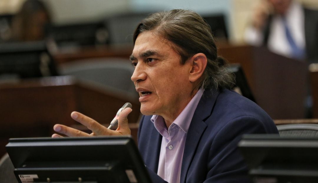 Gustavo Bolívar. Foto: Colprensa - Camila Díaz