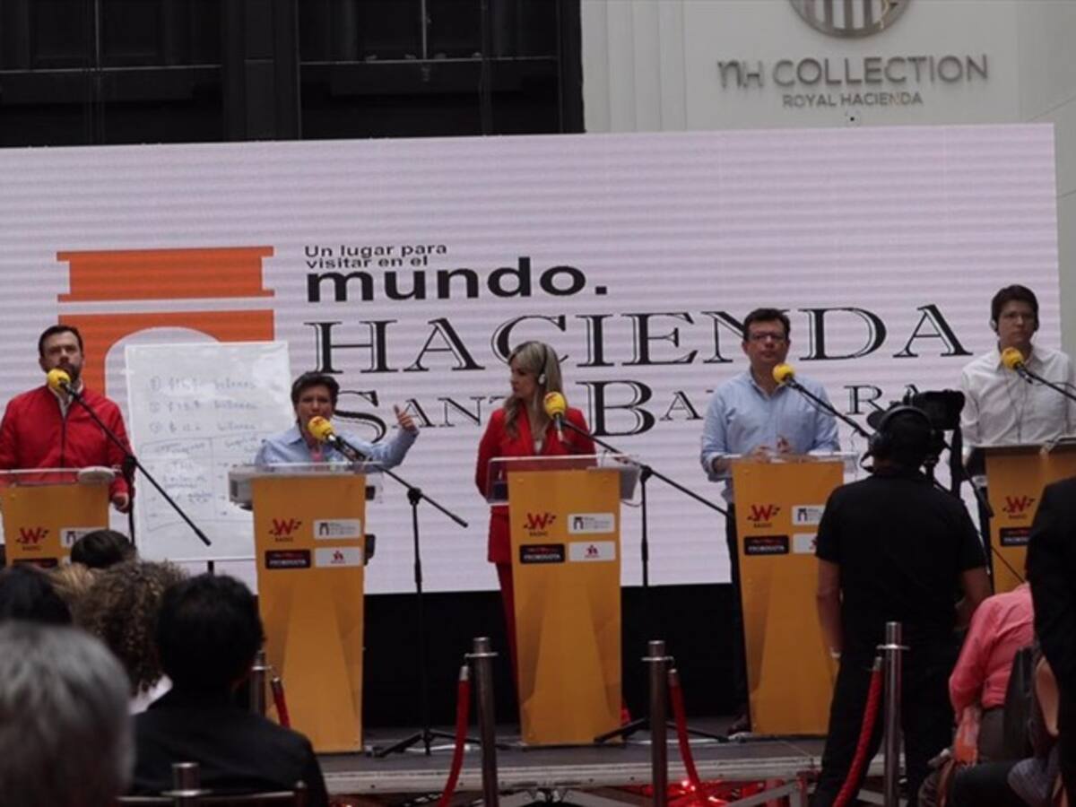 Lo que usted necesita saber del Gran Debate de La W a la Alcaldía de Bogotá