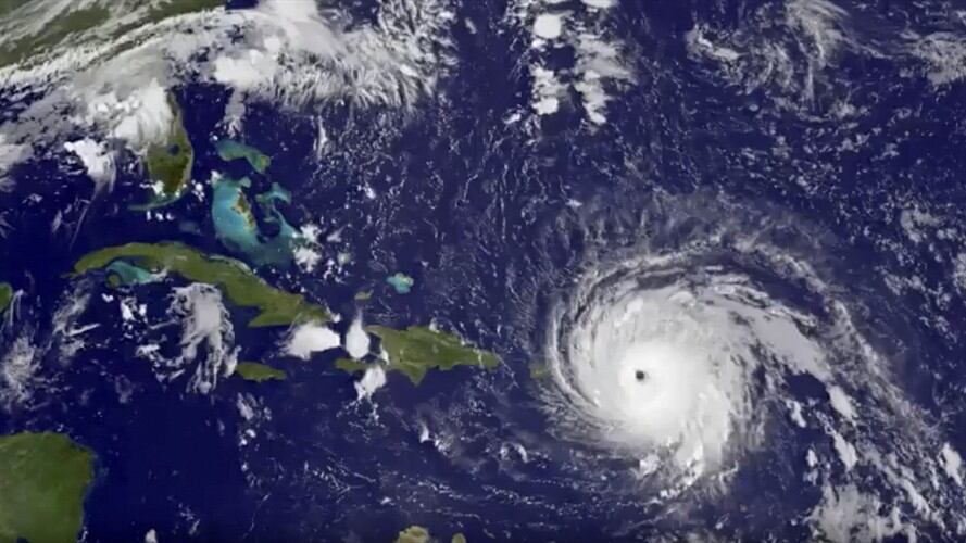 Huracán Irma. Foto: Associated Press - AP