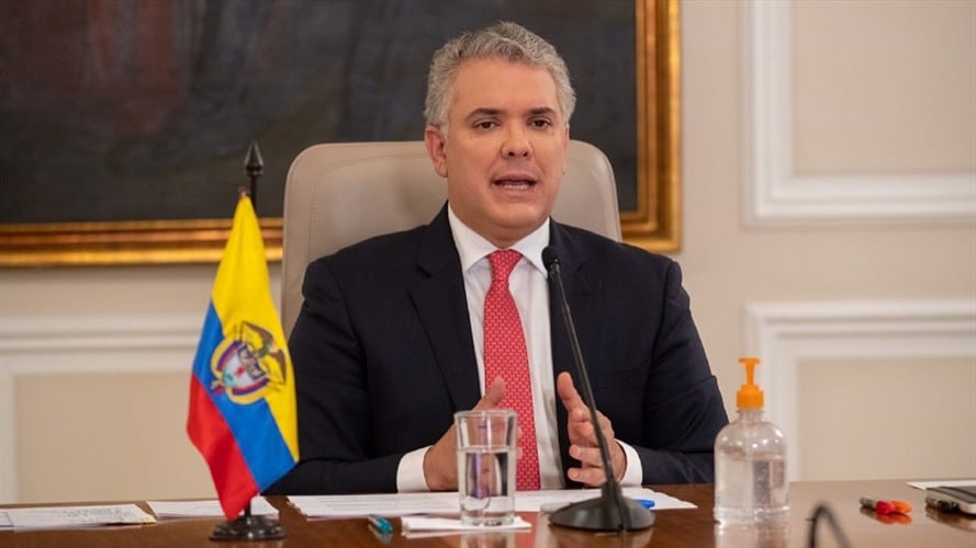 Presidente de Colombia, Iván Duque. Foto: Colprensa - Externos