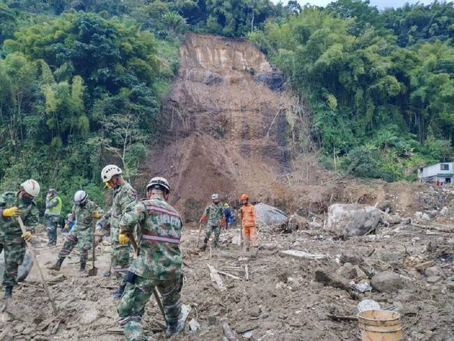 Emergencia en Pereira. Crédito: Batallón Ayacucho de Manizales.