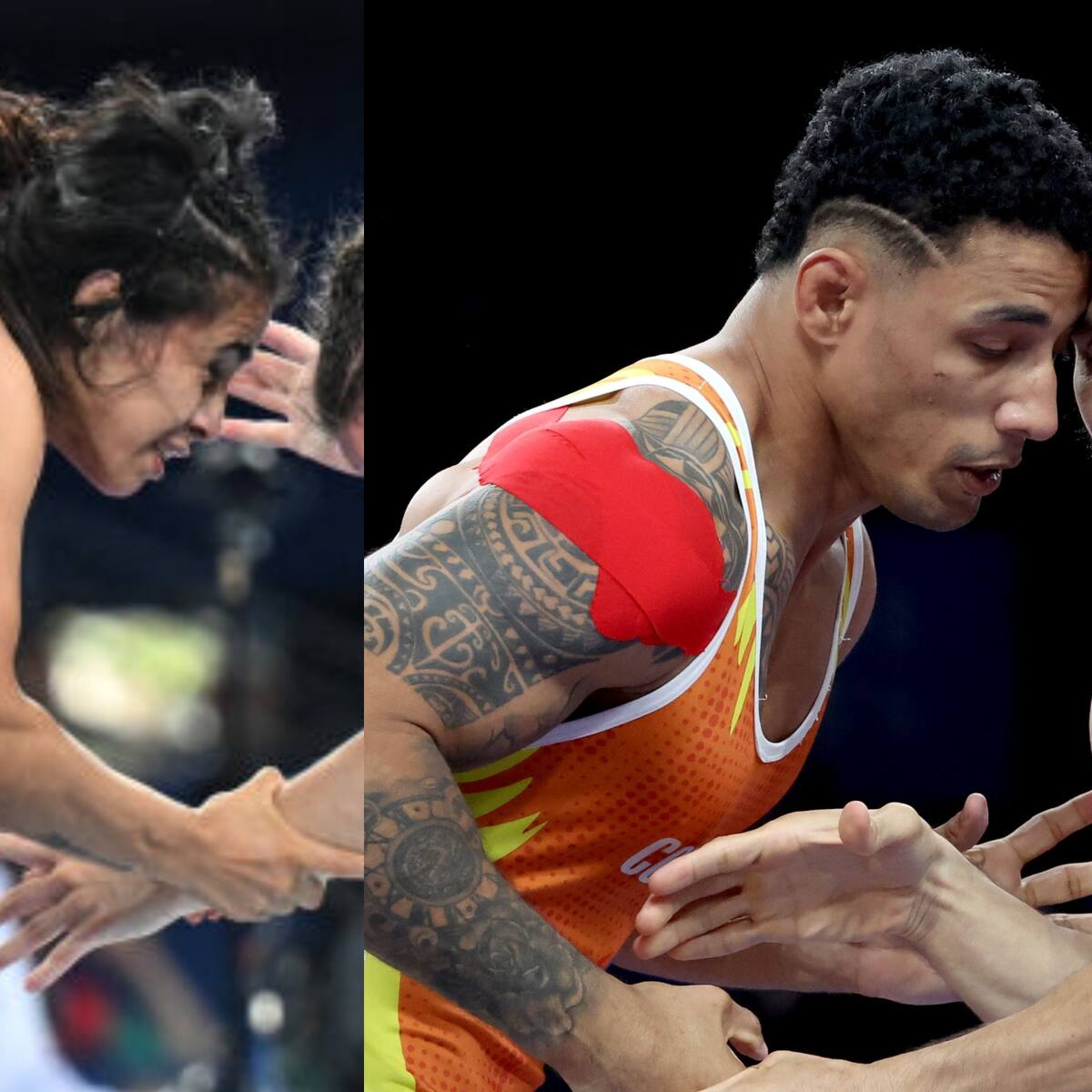 Alisson Cardozo y Alexis Cuero debutaron con derrota en lucha: esperan posible repechaje