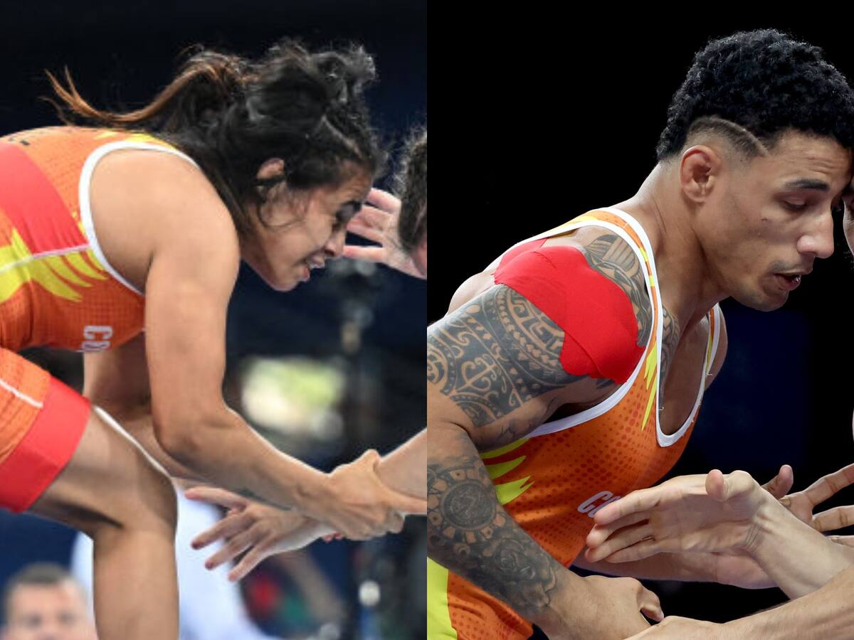 Alisson Cardozo y Alexis Cuero debutaron con derrota en lucha: esperan posible repechaje