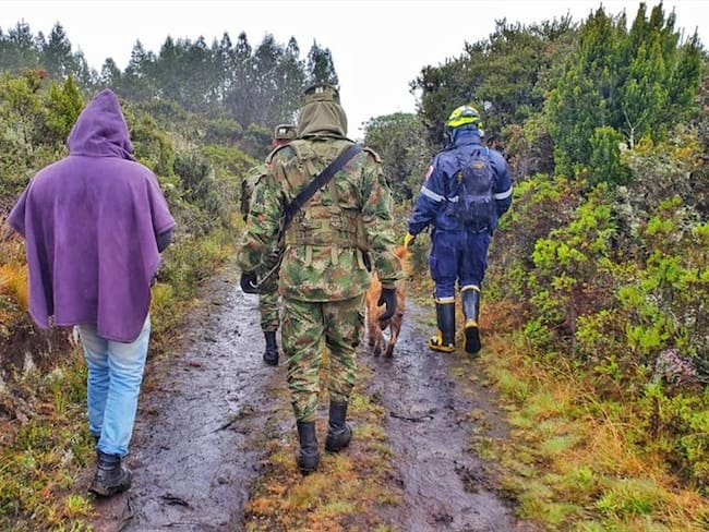 “Por la situación del clima, estaban sucios y mojados”, dijo Clemencia Alvarado.. Foto: Bomberos de Tunja