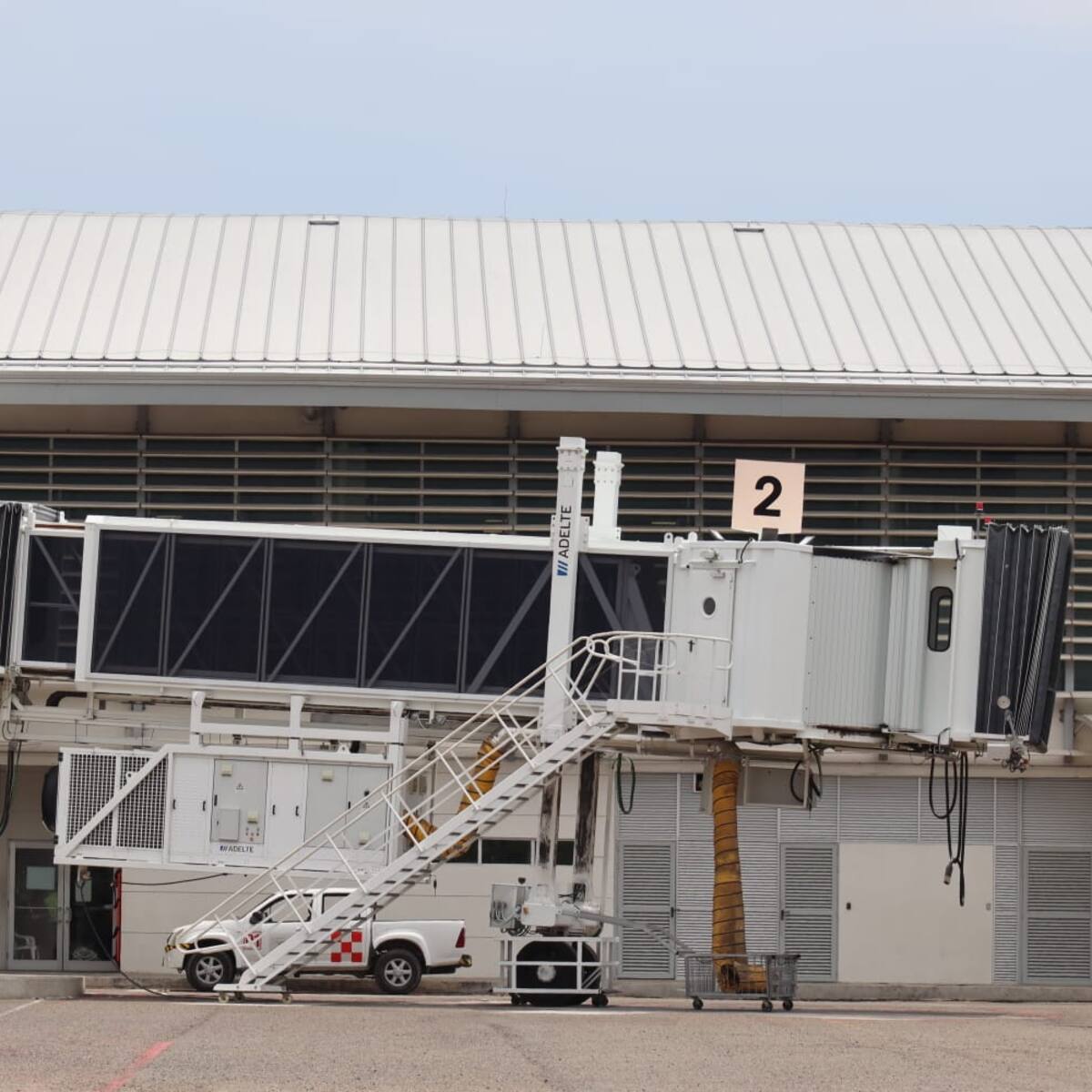 Se suspende la operación de los puentes de abordaje 1 y 2 del aeropuerto de Santa Marta