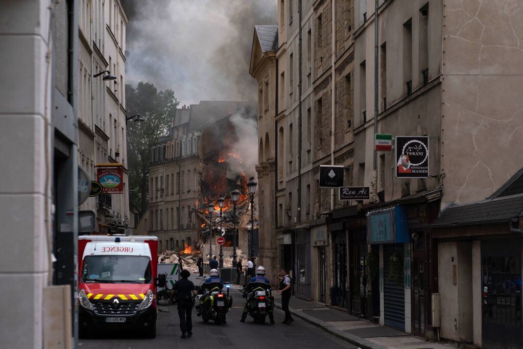 Incendio en París. (Photo by ABDULMONAM EASSA/AFP via Getty Images)