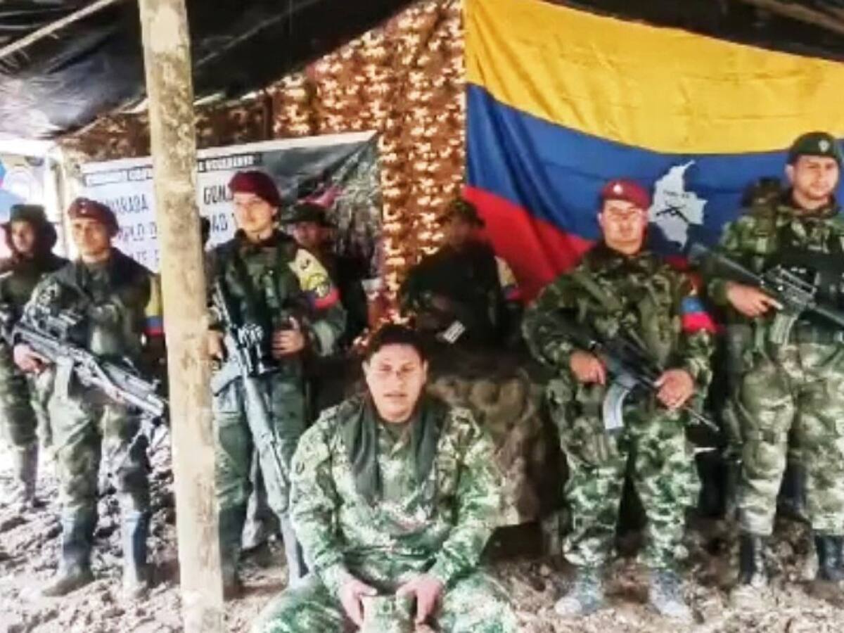 Disidencias Farc entregaron prueba de supervivencia de militar secuestrado en Cauca