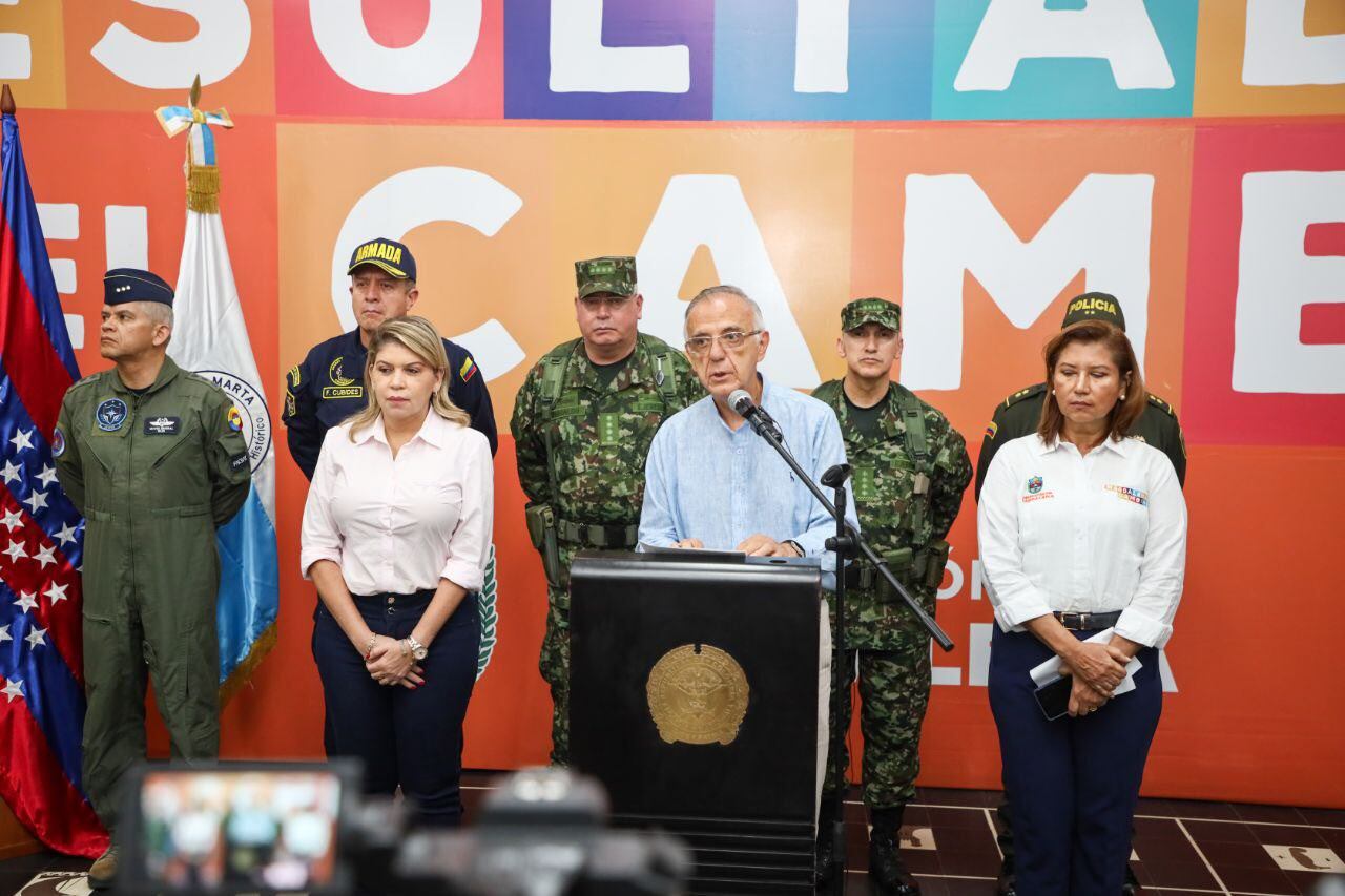 Consejo de Seguridad en Santa Marta | Foto: Alcaldía de Santa Marta.