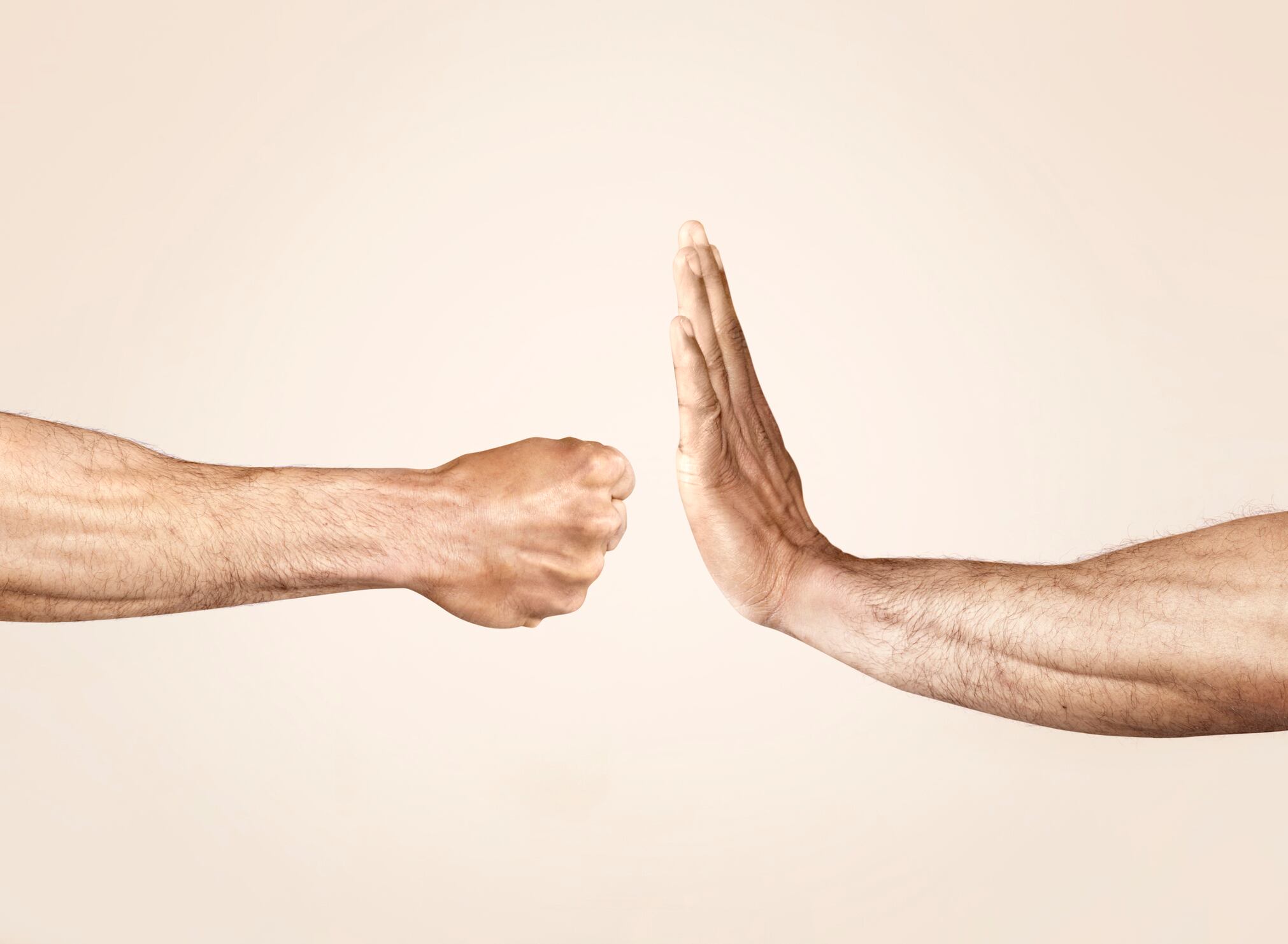 hands, studio, symbol, sign language, fist