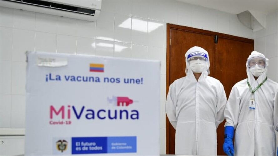 VACUNAS SANTANDER. Foto: Gobernación de Santander.