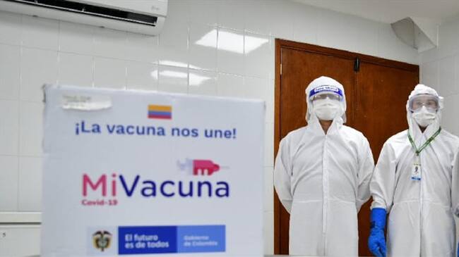 VACUNAS SANTANDER. Foto: Gobernación de Santander.