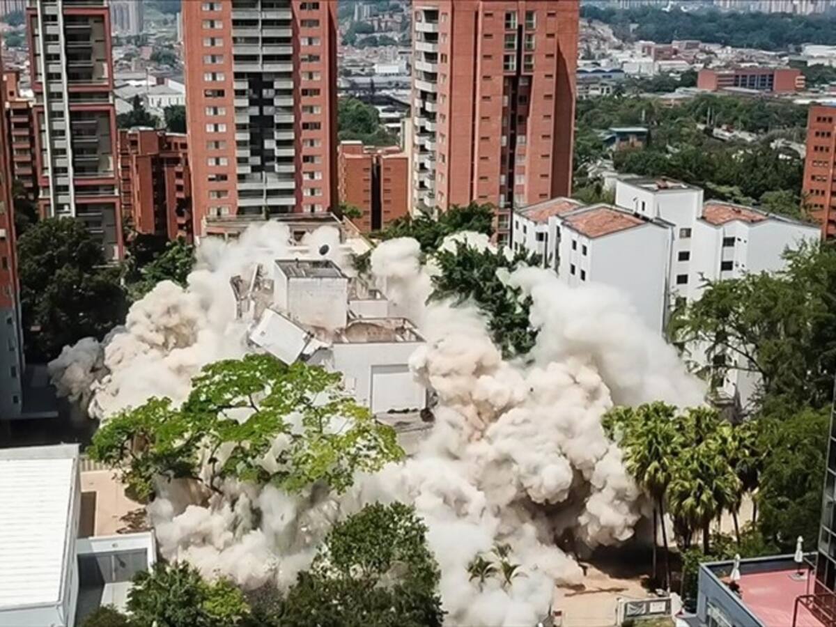 Edificio Mónaco, la huella de Pablo Escobar que dejó de existir en Medellín