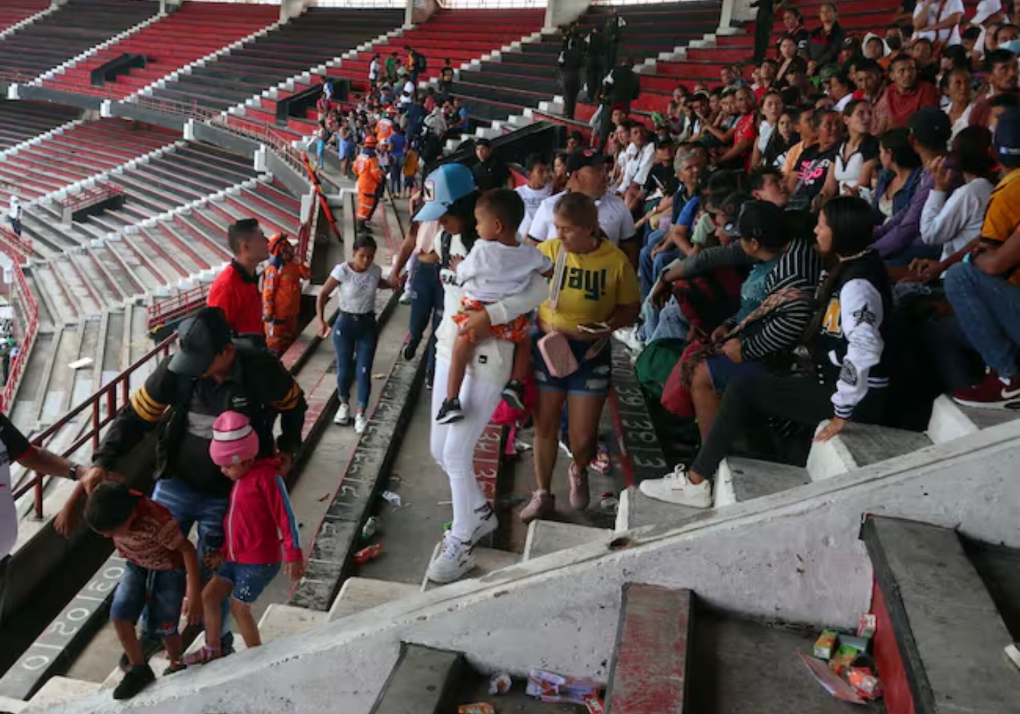 Desplazados en Catatumbo. Foto: EFE / Mario Caicedo (EFE)