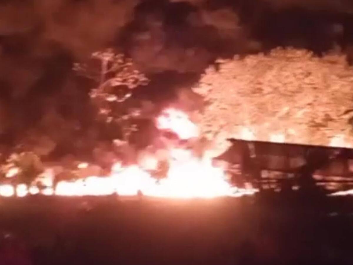 Ecopetrol confirmó atentado a oleoducto en Barrancabermeja, Santander