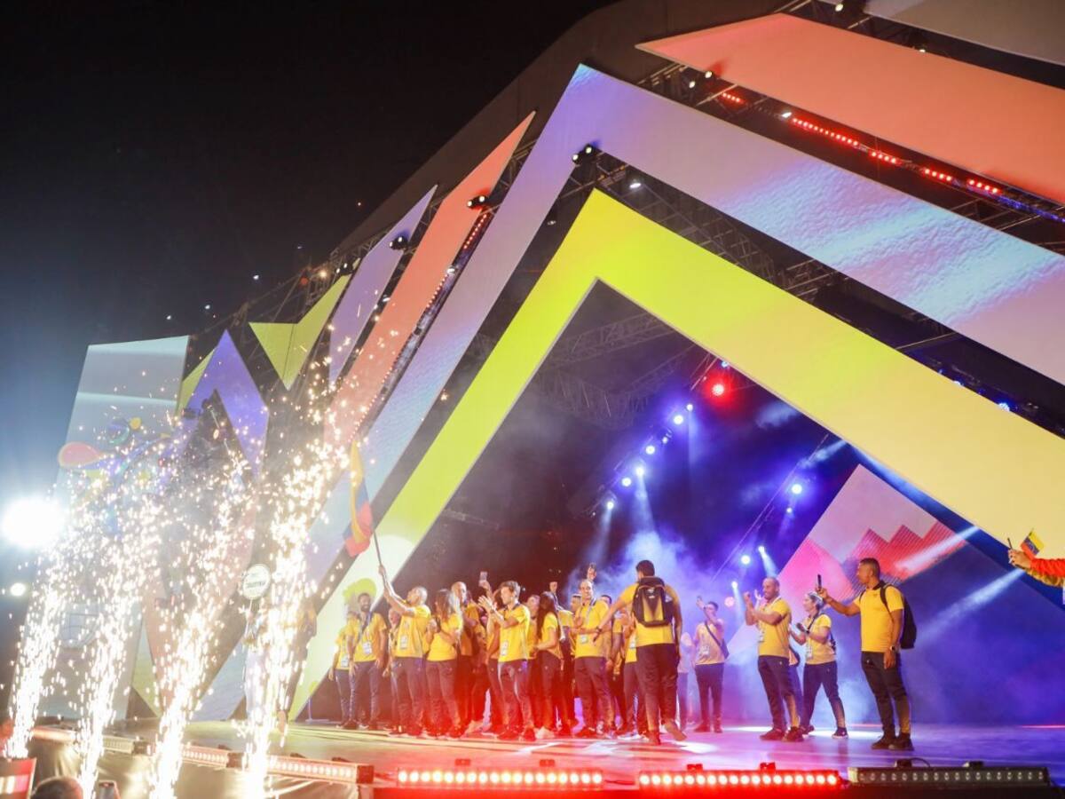 Así fue la inauguración de los V Juegos Suramericanos de Playa en Santa Marta