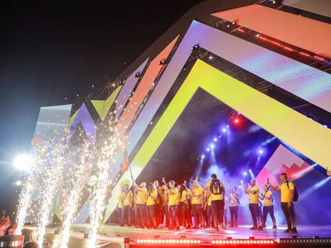 Juegos Suramericanos de Playa en Santa Marta. Foto: Cortesía Alcaldía de Santa Marta.
