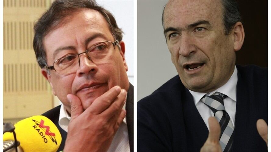 Gustavo Petro revela documentos que le habría entregado Jorge Enrique Pizano. Foto: Colprensa