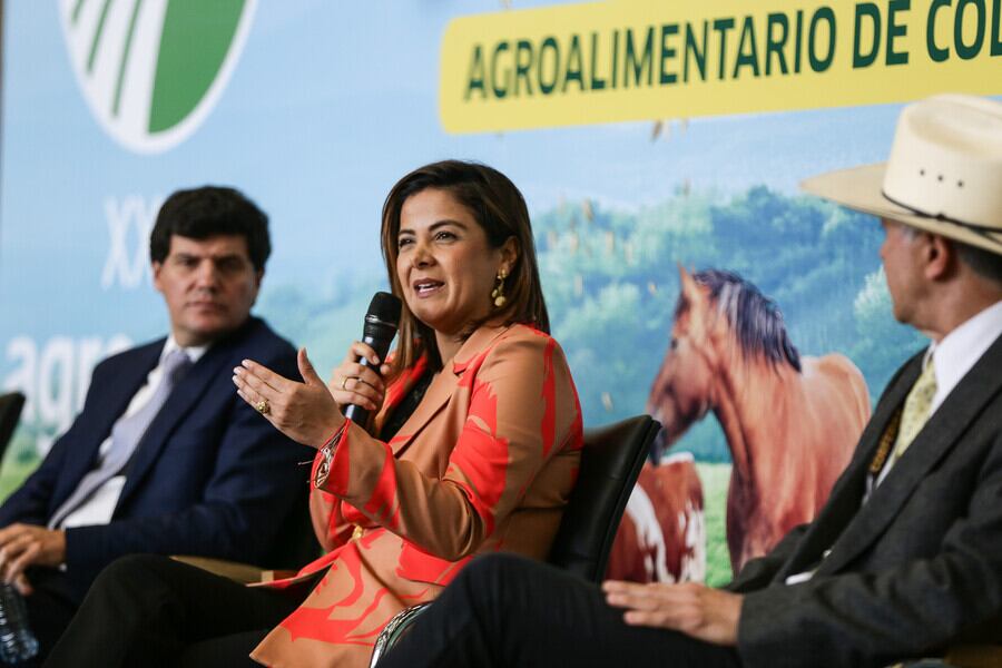 Jhenifer Mojica, ministra de Agricultura. Foto: Colprensa.