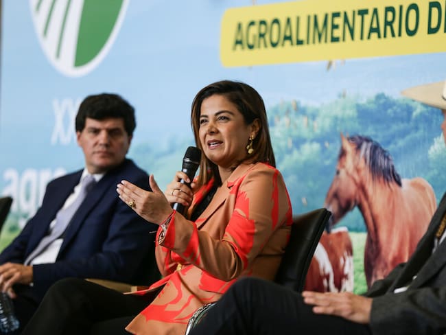 Jhenifer Mojica, ministra de Agricultura. Foto: Colprensa.