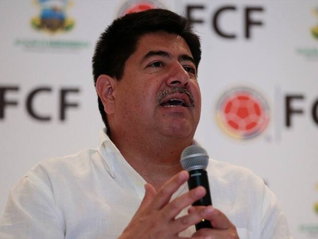 Luis Bedoya aceptó cargos relacionados con fraude en transferencias y sobornos durante su presidencia en la Federación Colombiana de Fútbol. Foto: Colprensa