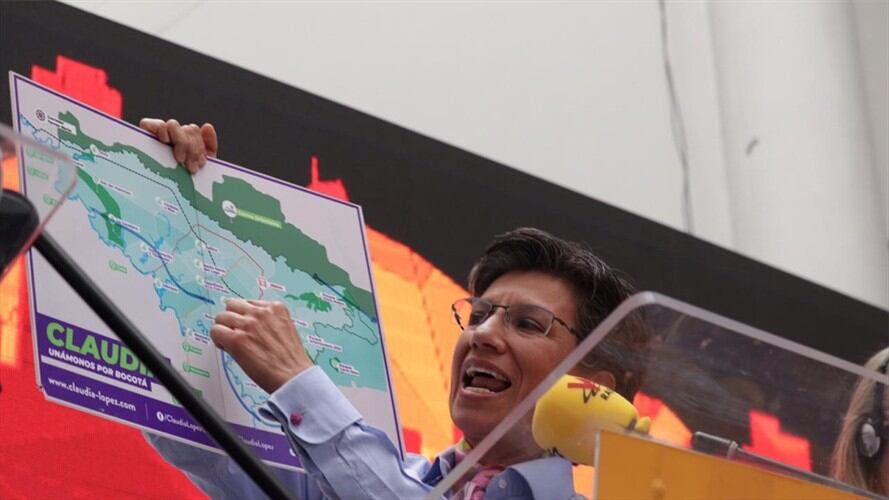 Claudia López. Foto: La WCon Vicky Dávila