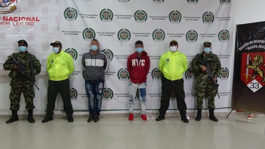 Capturan a alias El Ruso, quien estaría implicado en la muerte de dos policías. Foto: Ejército/Policía.