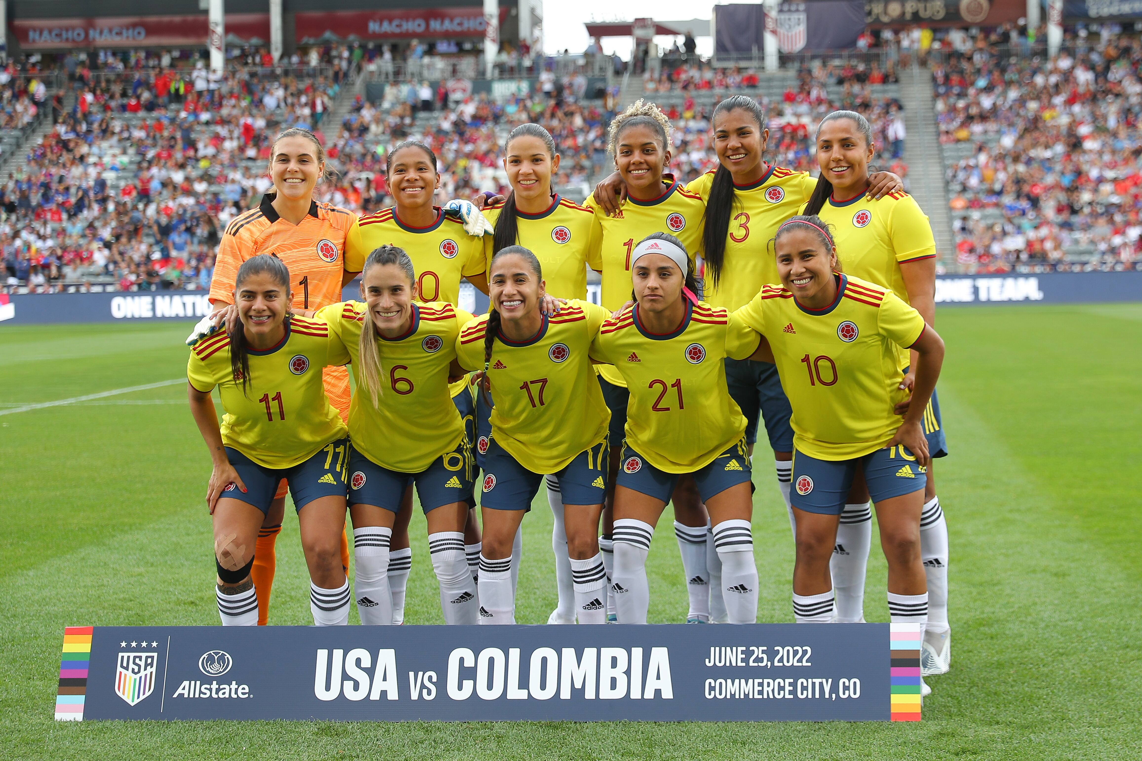 Selección Colombia Femenina. (Photo by Omar Vega/Getty Images)