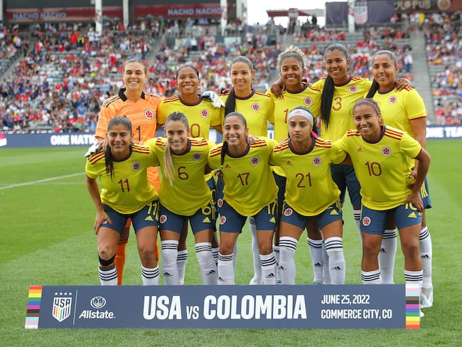 Selección Colombia Femenina. (Photo by Omar Vega/Getty Images)
