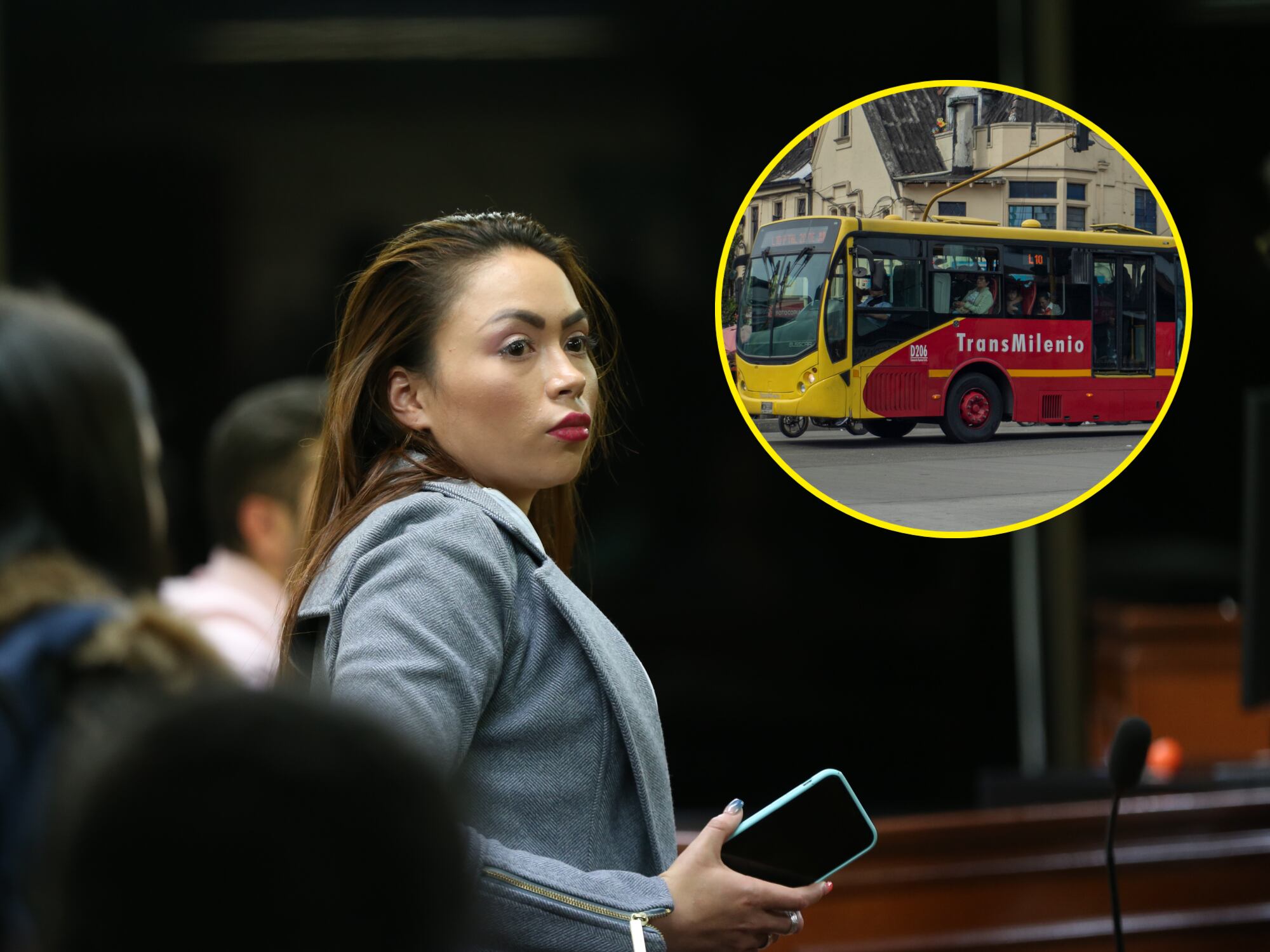 Daneidy Barrera Rojas. Foto: Colprensa - Transmilenio. Foto: Getty Images.