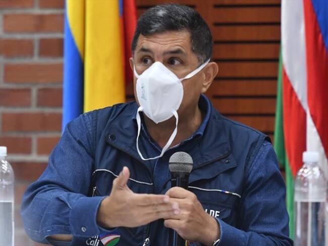 Alcalde de Cali, Jorge Iván Ospina, dice que hay un elevado número de contagios en la ciudad. Foto: Comunicaciones Alcaldía de Cali