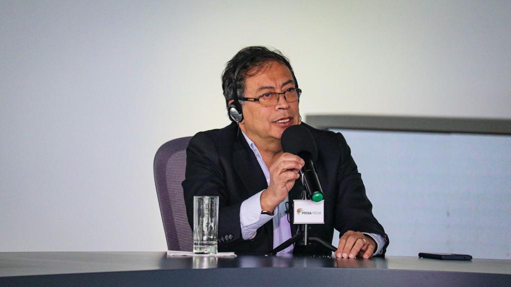 Candidato presidencial Gustavo Petro