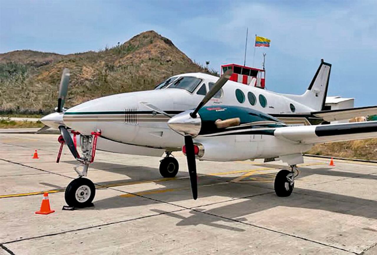 La 'narcoavioneta', imagen de referencia | Foto: MinDefensa