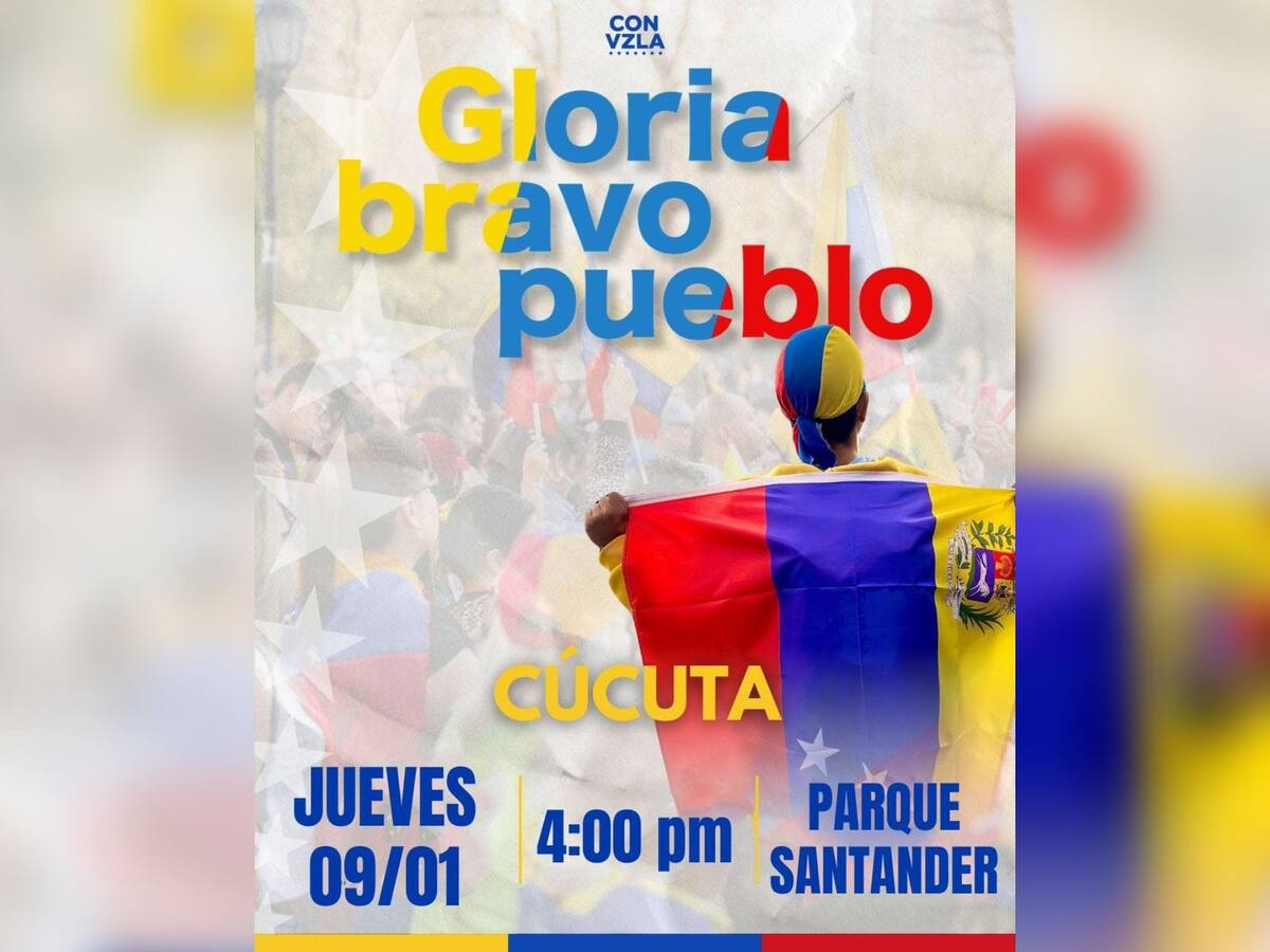 Los venezolanos manifestarán en Venezuela este jueves 9 de enero