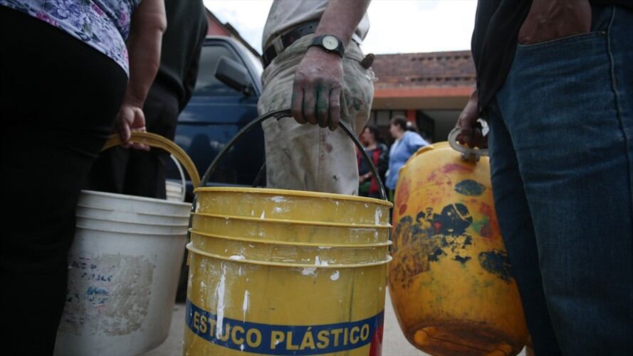 Racionamiento de agua. Imagen de referencia. Foto: Colprensa