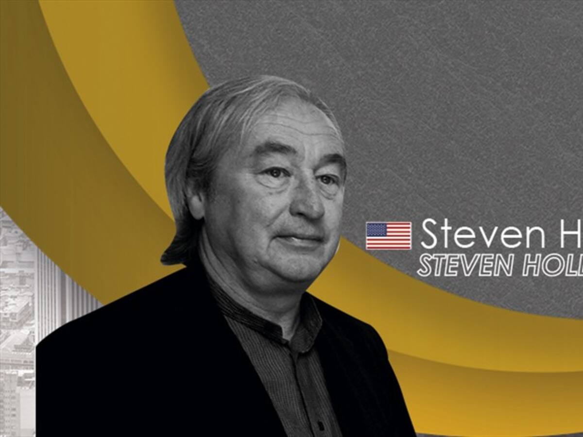 Hoy en en el conversatorio de Construcciones Planificadas, el arquitecto Steven Holl