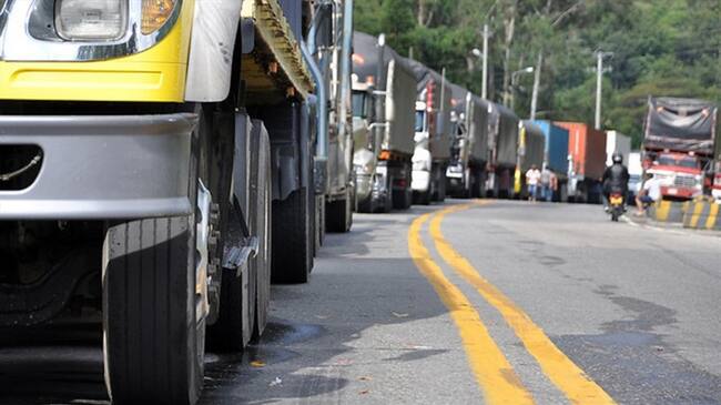 Mintransporte respondió a camioneros por restricción en Sogamoso tras cierre vía Bogotá-Villavo. Foto: Colprensa
